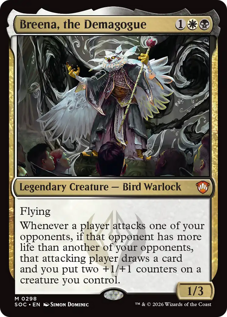 Breena, the Demagogue [Secrets of Strixhaven Commander] | Shuffle n Cut Hobbies & Games