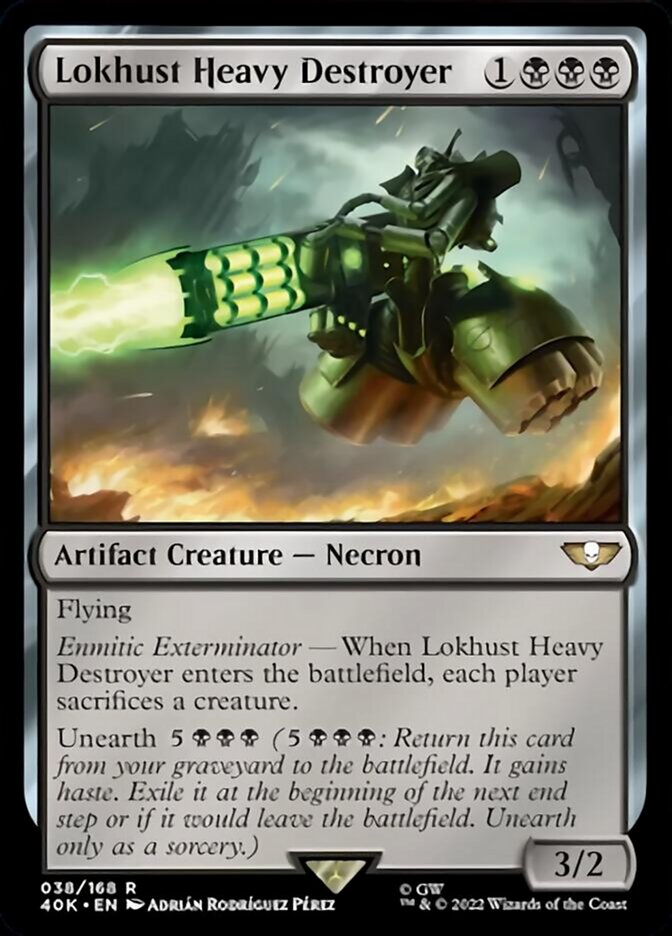 Lokhust Heavy Destroyer (Surge Foil) [Warhammer 40,000] | Shuffle n Cut Hobbies & Games