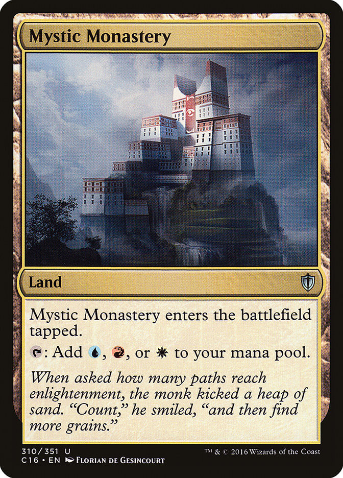 Mystic Monastery [Commander 2016] | Shuffle n Cut Hobbies & Games