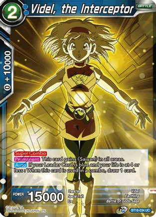 Videl, the Interceptor (BT16-034) [Realm of the Gods] | Shuffle n Cut Hobbies & Games