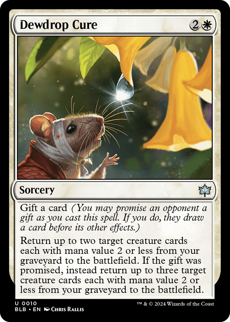 Dewdrop Cure [Bloomburrow] | Shuffle n Cut Hobbies & Games