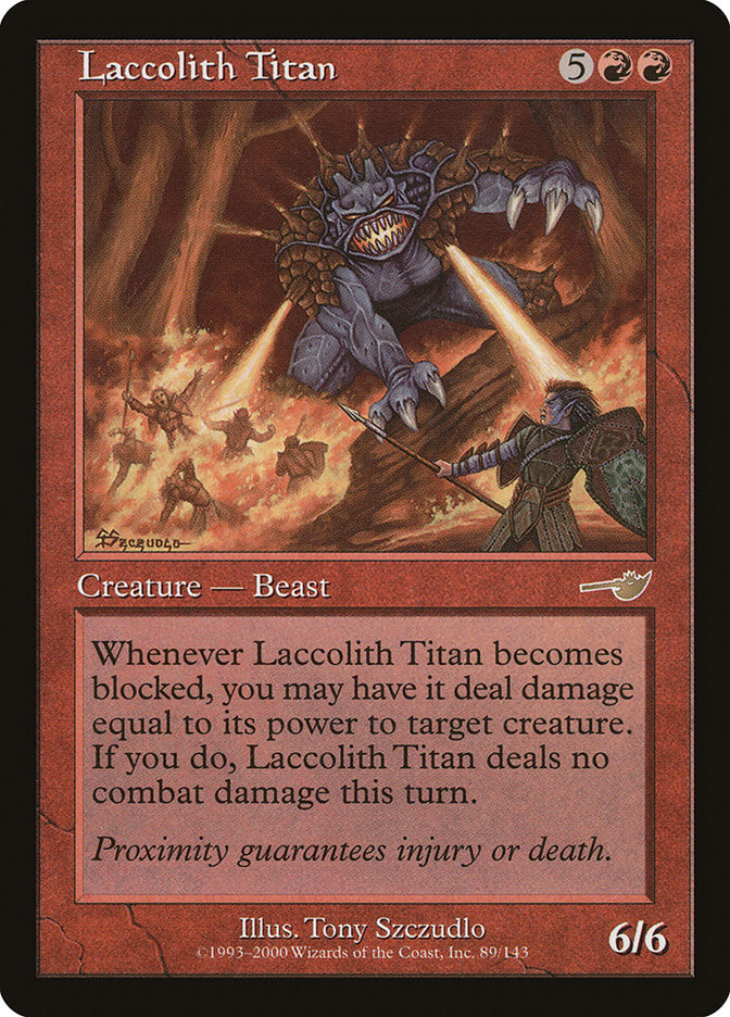 Laccolith Titan [Nemesis] | Shuffle n Cut Hobbies & Games