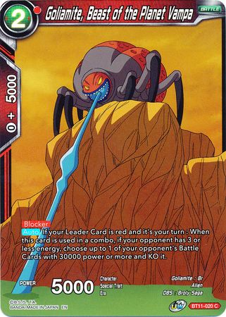 Goliamite, Beast of the Planet Vampa (BT11-020) [Vermilion Bloodline 2nd Edition] | Shuffle n Cut Hobbies & Games