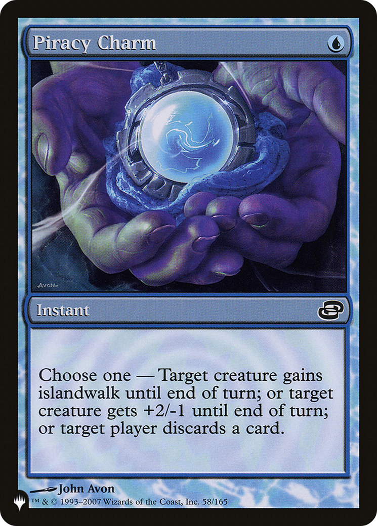 Piracy Charm [The List] | Shuffle n Cut Hobbies & Games