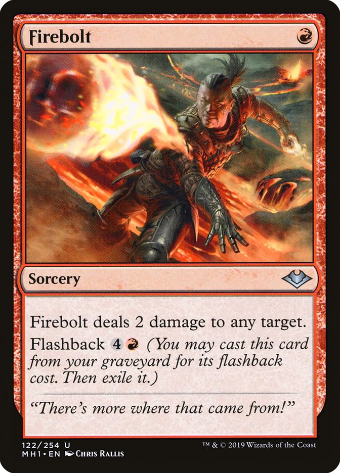 Firebolt [Modern Horizons] | Shuffle n Cut Hobbies & Games