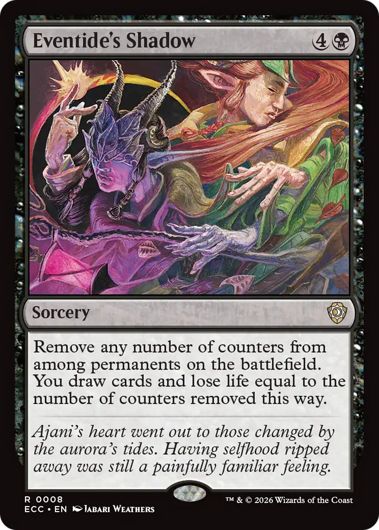 Eventide's Shadow [Lorwyn Eclipsed Commander] | Shuffle n Cut Hobbies & Games