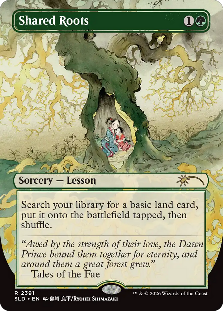Shared Roots [Secret Lair Drop Series] | Shuffle n Cut Hobbies & Games