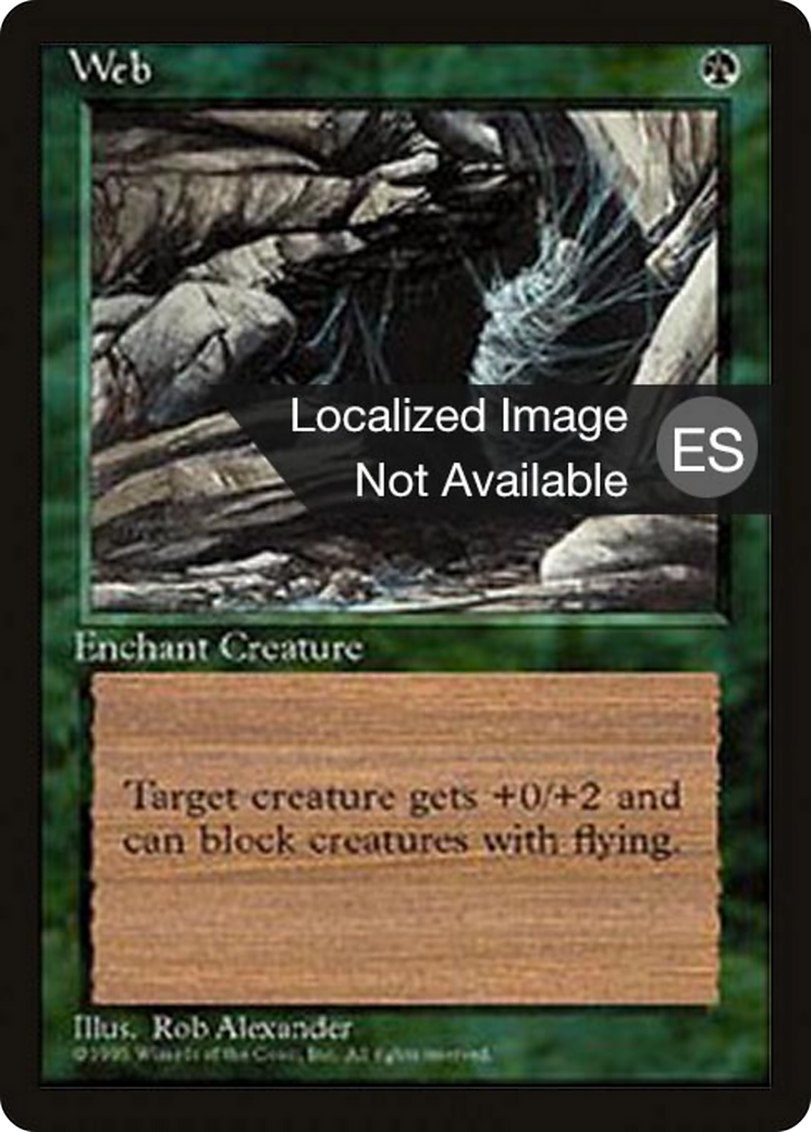 Web [Fourth Edition Foreign Black Border] | Shuffle n Cut Hobbies & Games