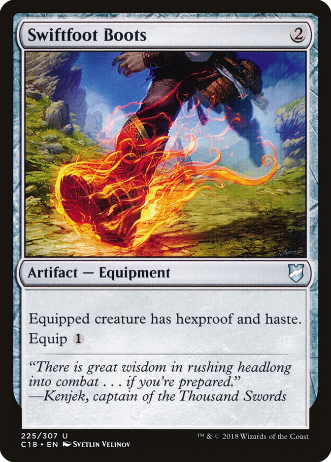 Swiftfoot Boots [Commander 2018] | Shuffle n Cut Hobbies & Games