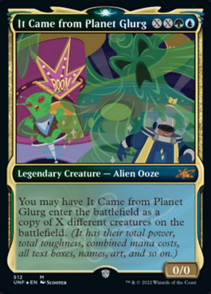 It Came from Planet Glurg (Showcase) (Galaxy Foil) [Unfinity] | Shuffle n Cut Hobbies & Games