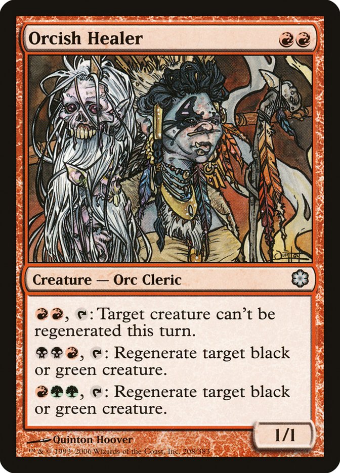 Orcish Healer [Coldsnap Theme Decks] | Shuffle n Cut Hobbies & Games