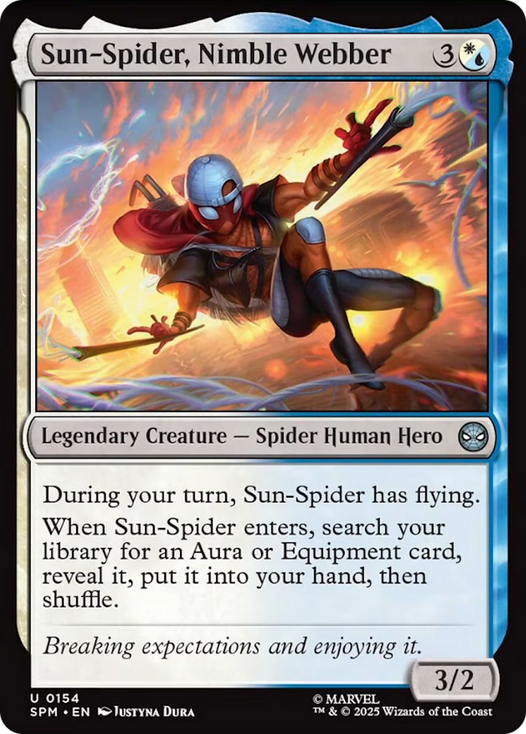 Sun-Spider, Nimble Webber [Marvel's Spider-Man] | Shuffle n Cut Hobbies & Games