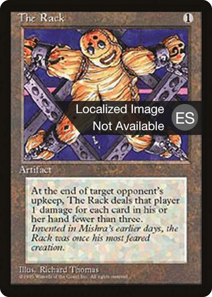 The Rack [Fourth Edition Foreign Black Border] | Shuffle n Cut Hobbies & Games