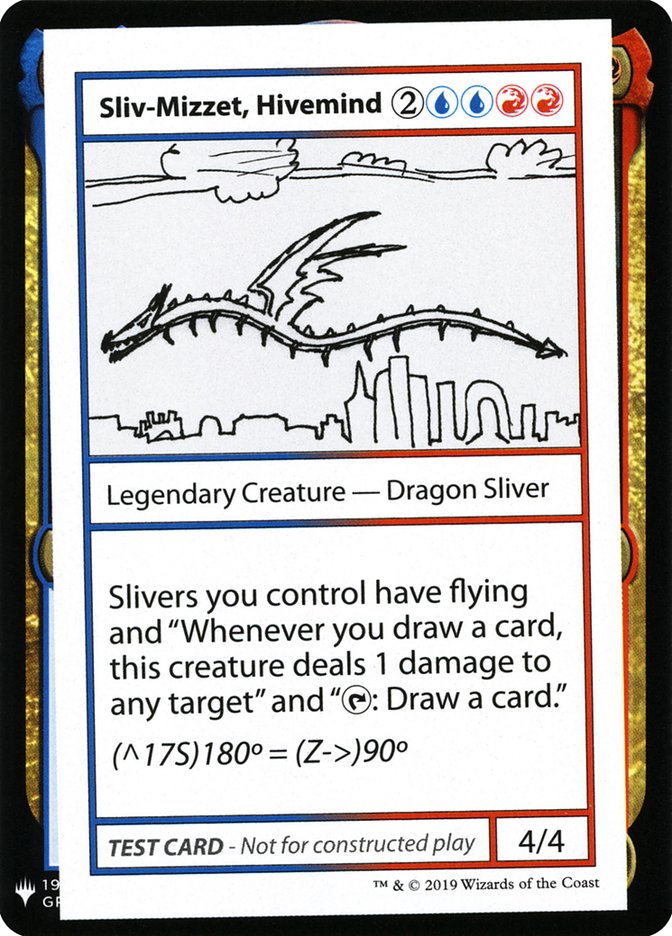 Sliv-Mizzet, Hivemind [Mystery Booster Playtest Cards] | Shuffle n Cut Hobbies & Games