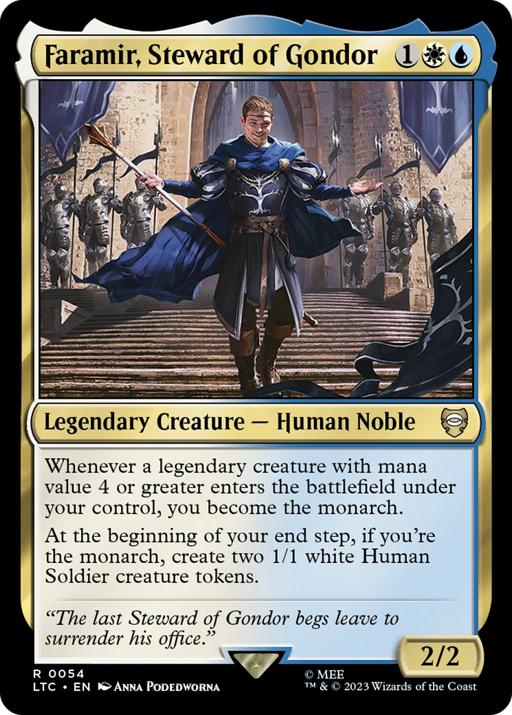 Faramir, Steward of Gondor [The Lord of the Rings: Tales of Middle-Earth Commander] | Shuffle n Cut Hobbies & Games