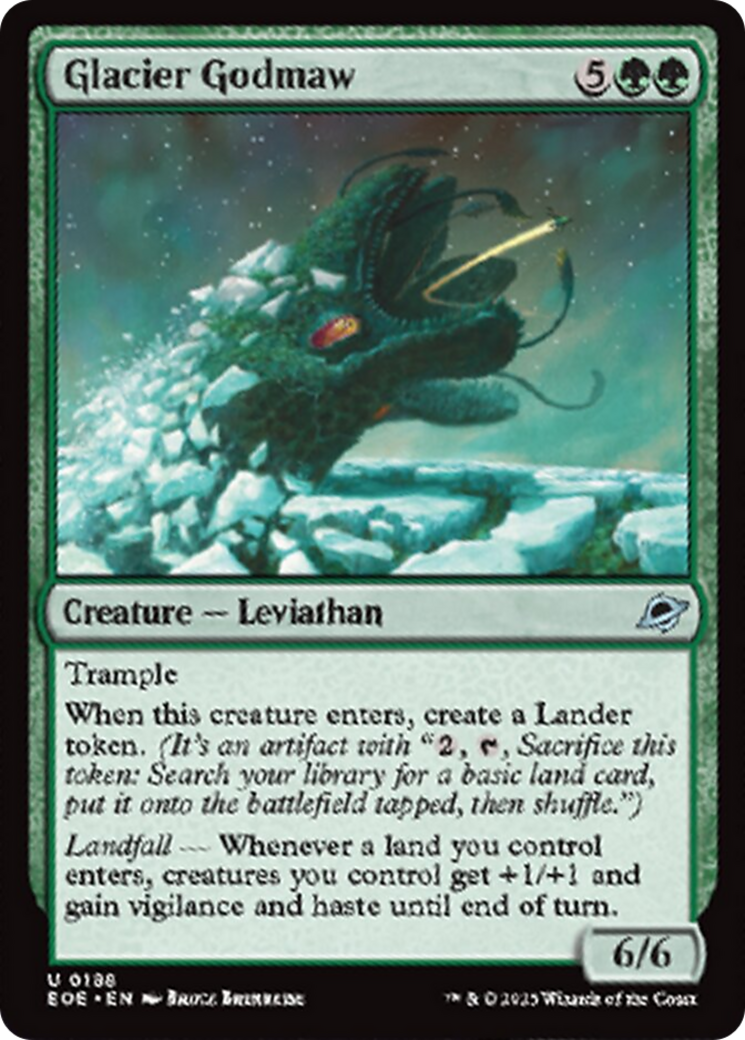 Glacier Godmaw [Edge of Eternities] | Shuffle n Cut Hobbies & Games