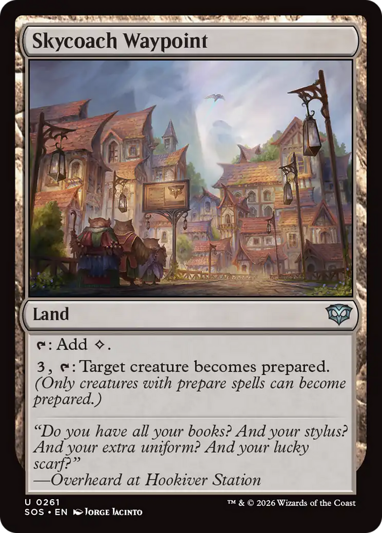 Skycoach Waypoint [Secrets of Strixhaven] | Shuffle n Cut Hobbies & Games