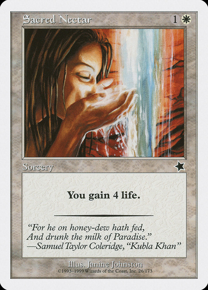 Sacred Nectar [Starter 1999] | Shuffle n Cut Hobbies & Games