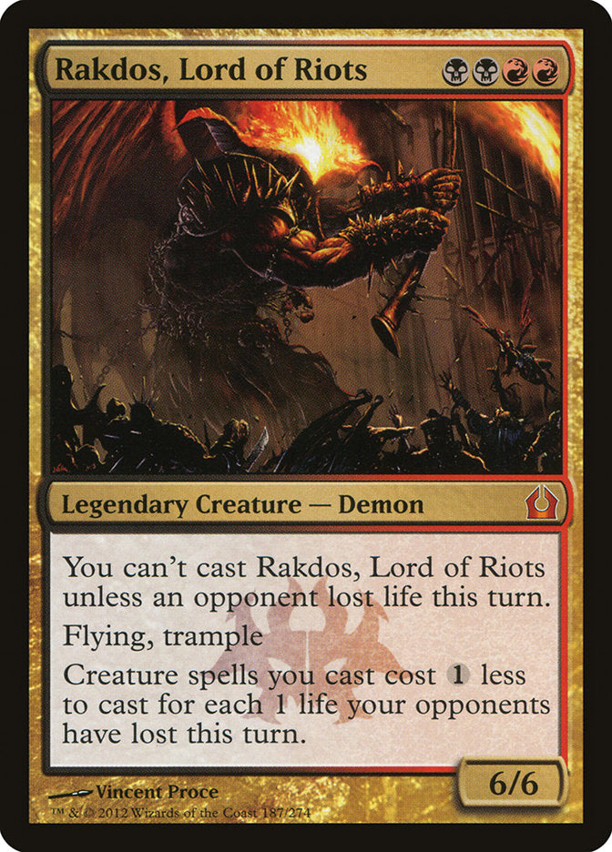 Rakdos, Lord of Riots [Return to Ravnica] | Shuffle n Cut Hobbies & Games