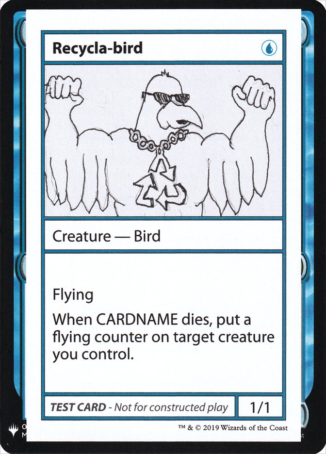 Recycla-bird [Mystery Booster Playtest Cards] | Shuffle n Cut Hobbies & Games