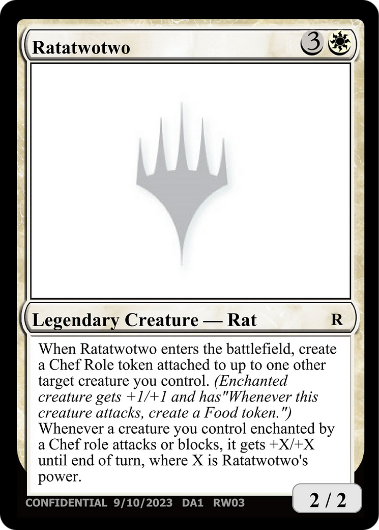 Ratatwotwo [Unknown Event] | Shuffle n Cut Hobbies & Games