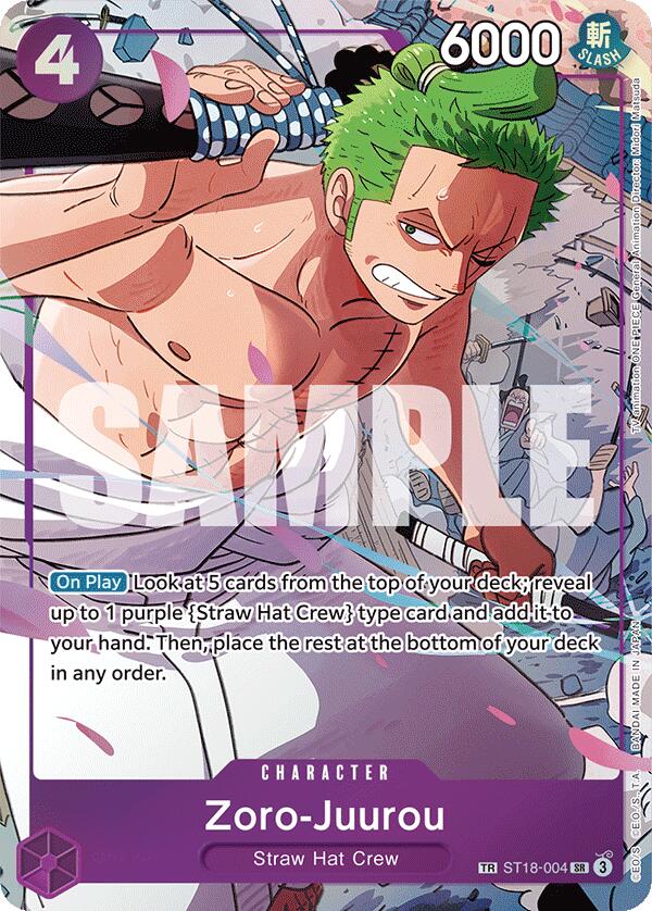 Zoro-Juurou [Emperors in the New World] | Shuffle n Cut Hobbies & Games