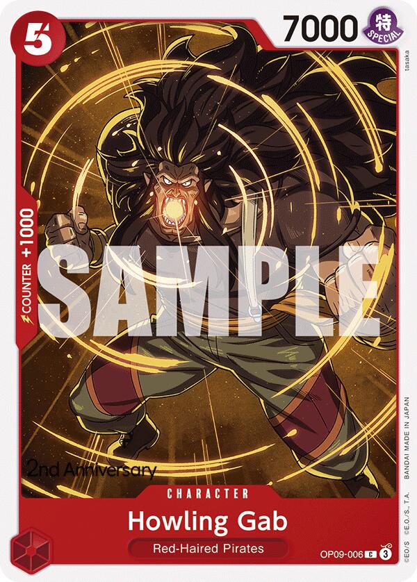 Howling Gab [Emperors in the New World: 2nd Anniversary Tournament Cards] | Shuffle n Cut Hobbies & Games