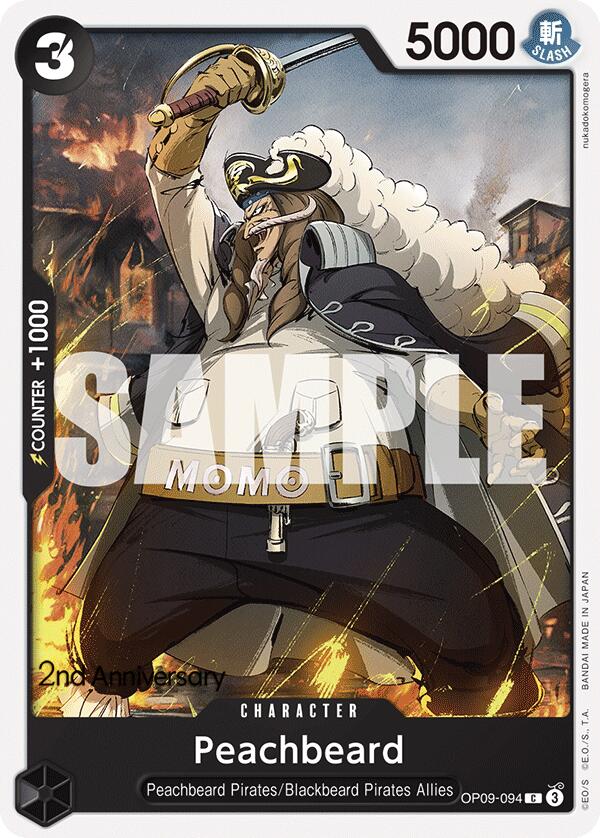 Peachbeard [Emperors in the New World: 2nd Anniversary Tournament Cards] | Shuffle n Cut Hobbies & Games