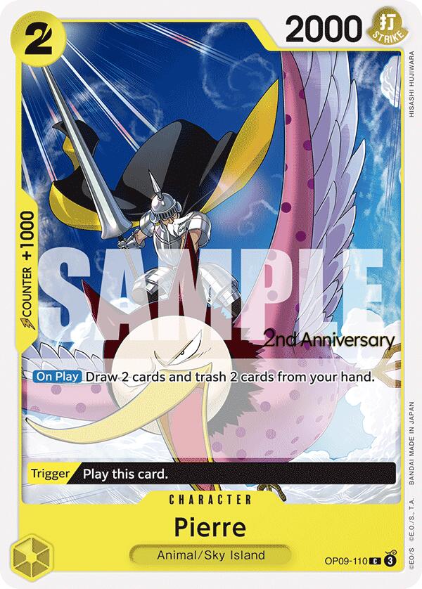 Pierre [Emperors in the New World: 2nd Anniversary Tournament Cards] | Shuffle n Cut Hobbies & Games
