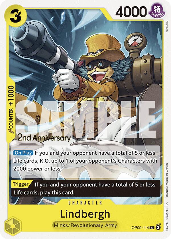 Lindbergh [Emperors in the New World: 2nd Anniversary Tournament Cards] | Shuffle n Cut Hobbies & Games