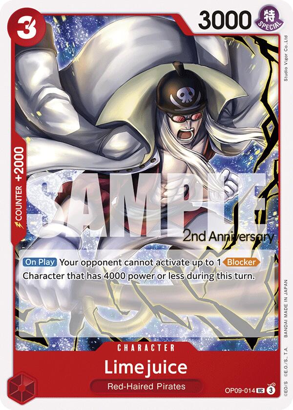Limejuice [Emperors in the New World: 2nd Anniversary Tournament Cards] | Shuffle n Cut Hobbies & Games