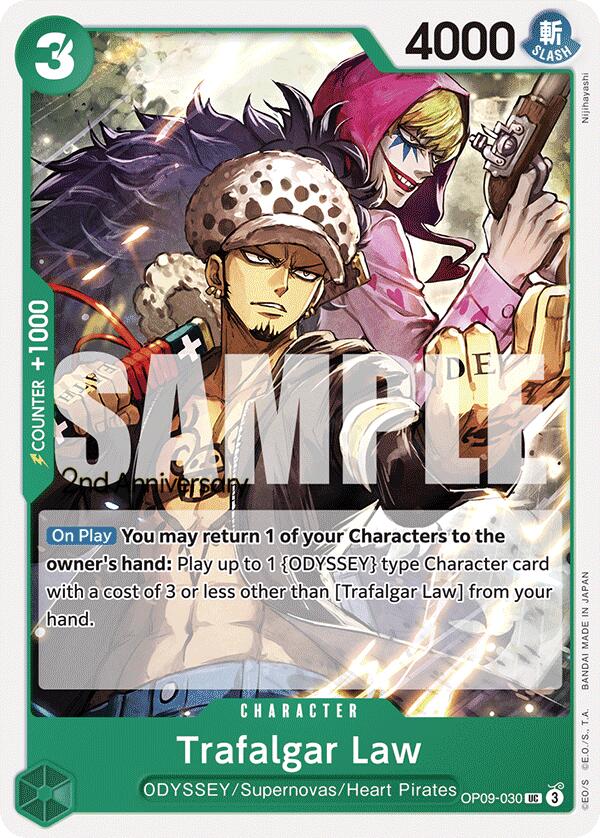 Trafalgar Law [Emperors in the New World: 2nd Anniversary Tournament Cards] | Shuffle n Cut Hobbies & Games