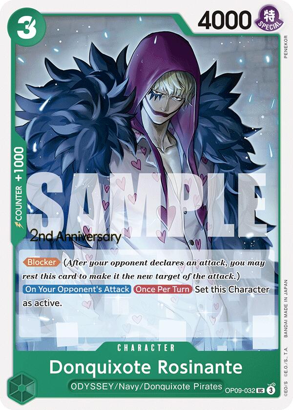 Donquixote Rosinante [Emperors in the New World: 2nd Anniversary Tournament Cards] | Shuffle n Cut Hobbies & Games
