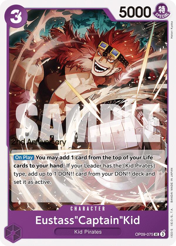 Eustass"Captain"Kid [Emperors in the New World: 2nd Anniversary Tournament Cards] | Shuffle n Cut Hobbies & Games