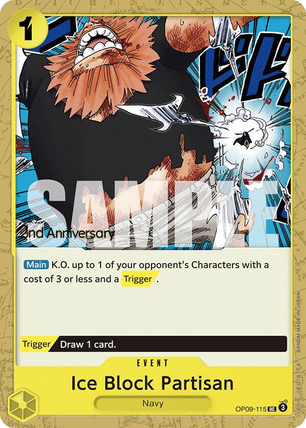 Ice Block Partisan [Emperors in the New World: 2nd Anniversary Tournament Cards] | Shuffle n Cut Hobbies & Games
