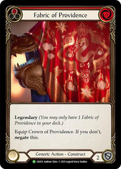 Fabric of Providence // Crown of Providence [LSS013] (Promo)  Cold Foil | Shuffle n Cut Hobbies & Games