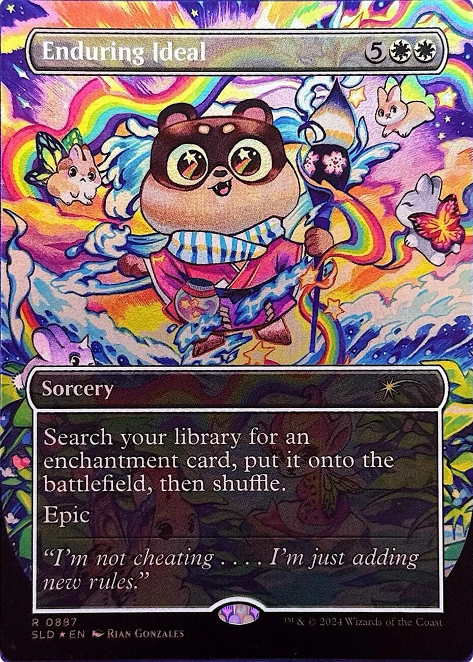Enduring Ideal (Rainbow Foil) [Secret Lair Drop Series] | Shuffle n Cut Hobbies & Games