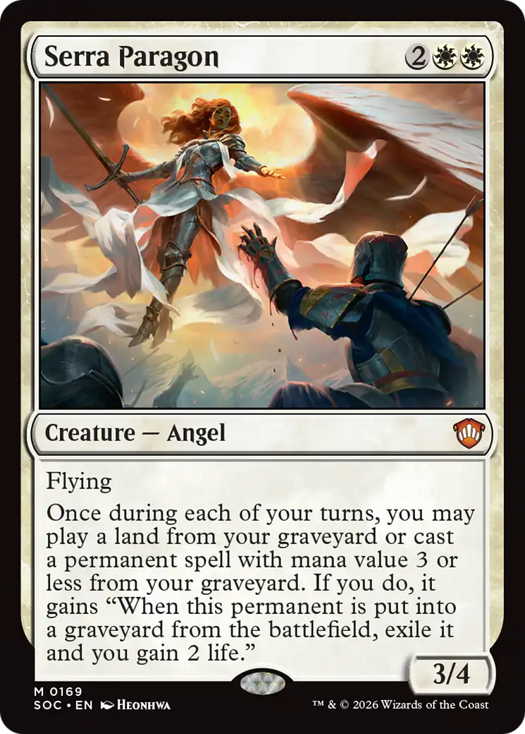 Serra Paragon [Secrets of Strixhaven Commander] | Shuffle n Cut Hobbies & Games