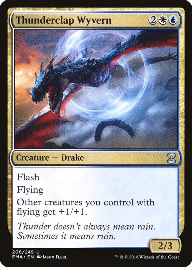 Thunderclap Wyvern [Eternal Masters] | Shuffle n Cut Hobbies & Games