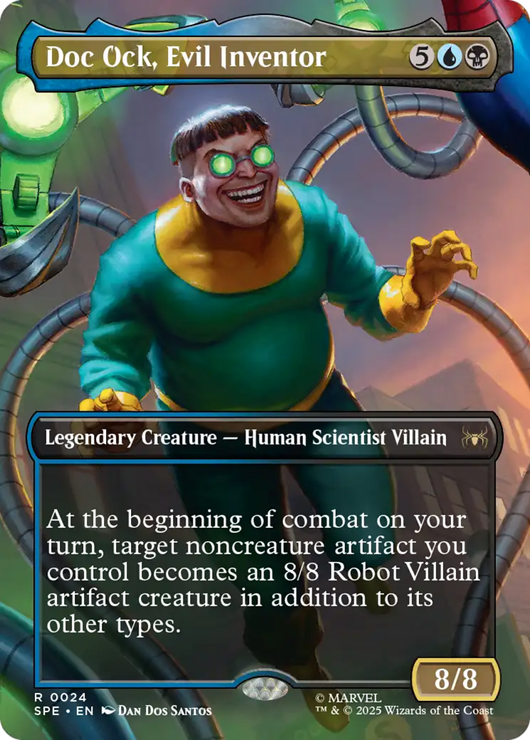 Doc Ock, Evil Inventor (Borderless) [Marvel's Spider-Man: Eternal-Legal] | Shuffle n Cut Hobbies & Games