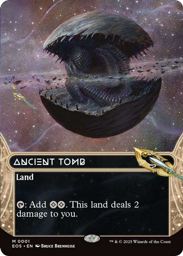Ancient Tomb (0001) (Borderless) [Edge of Eternities: Stellar Sights] | Shuffle n Cut Hobbies & Games