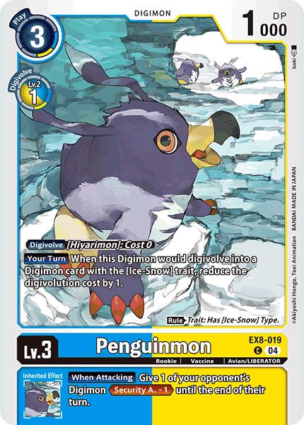 Penguinmon [EX8-019] [Chain of Liberation] | Shuffle n Cut Hobbies & Games