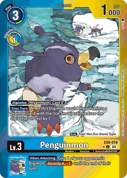 Penguinmon [EX8-019] (Limited Foil) [Chain of Liberation] | Shuffle n Cut Hobbies & Games