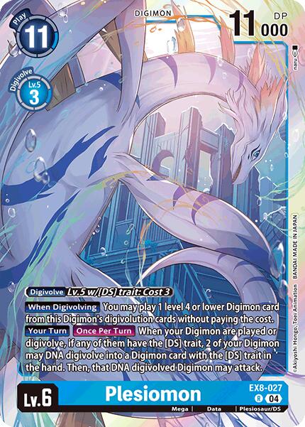 Plesiomon [EX8-027] [Chain of Liberation] | Shuffle n Cut Hobbies & Games