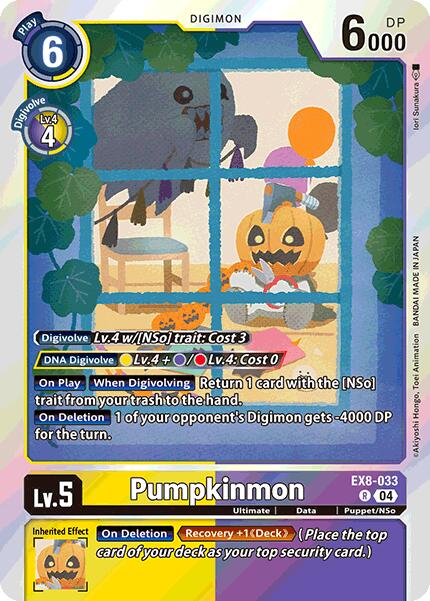 Pumpkinmon [EX8-033] [Chain of Liberation] | Shuffle n Cut Hobbies & Games