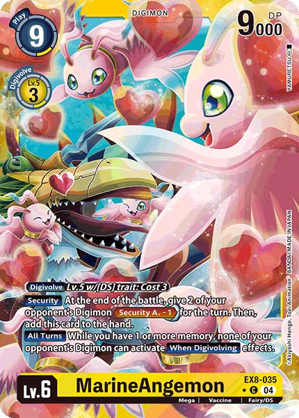 MarineAngemon [EX8-035] (Limited Foil) [Chain of Liberation] | Shuffle n Cut Hobbies & Games
