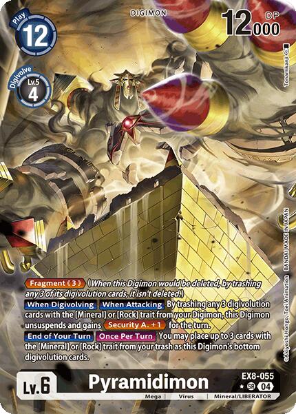 Pyramidimon [EX8-055] (Alternate Art) [Chain of Liberation] | Shuffle n Cut Hobbies & Games