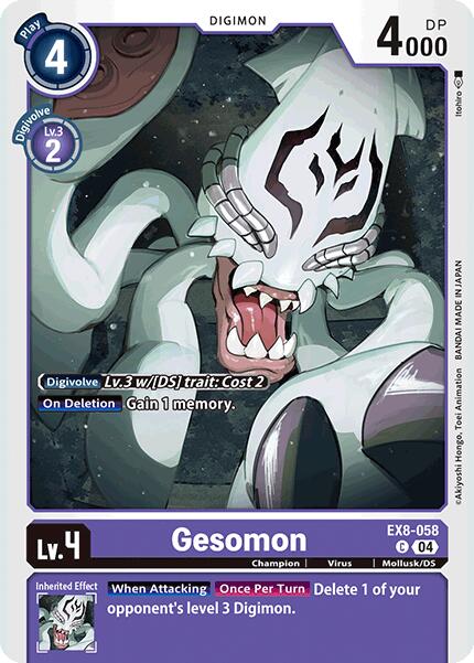 Gesomon [EX8-058] [Chain of Liberation] | Shuffle n Cut Hobbies & Games