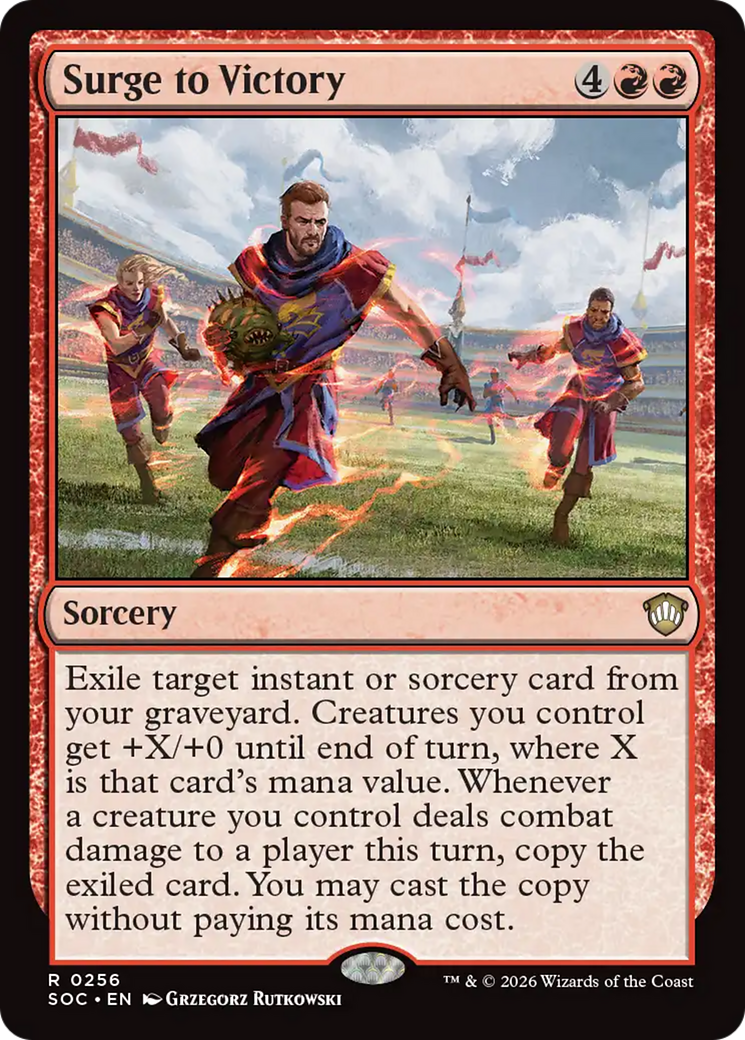 Surge to Victory [Secrets of Strixhaven Commander] | Shuffle n Cut Hobbies & Games