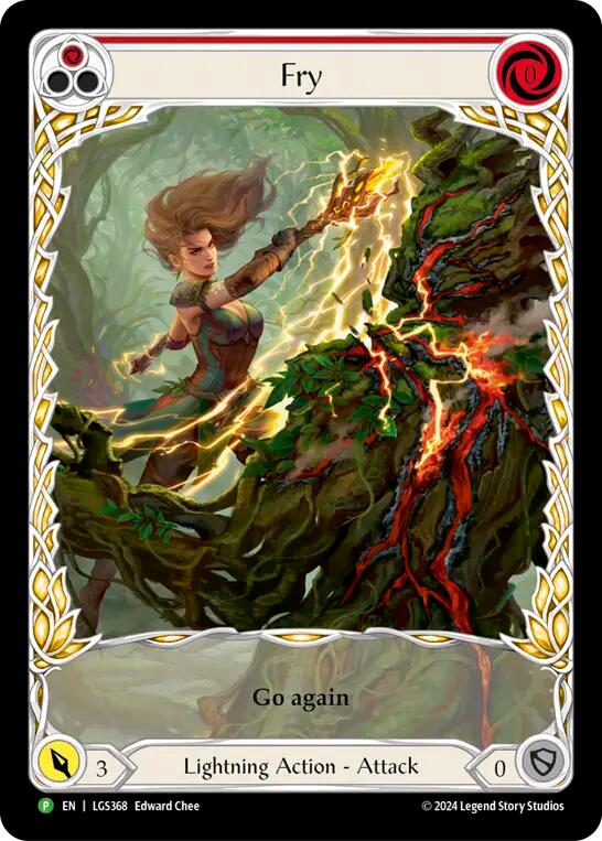 Fry (Red) (Rainbow Foil) [LGS368] (Promo)  Rainbow Foil | Shuffle n Cut Hobbies & Games